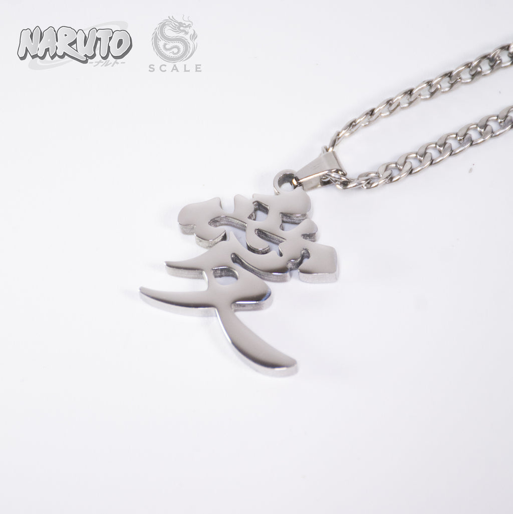 Naruto Gaara Necklace Kanji Love
