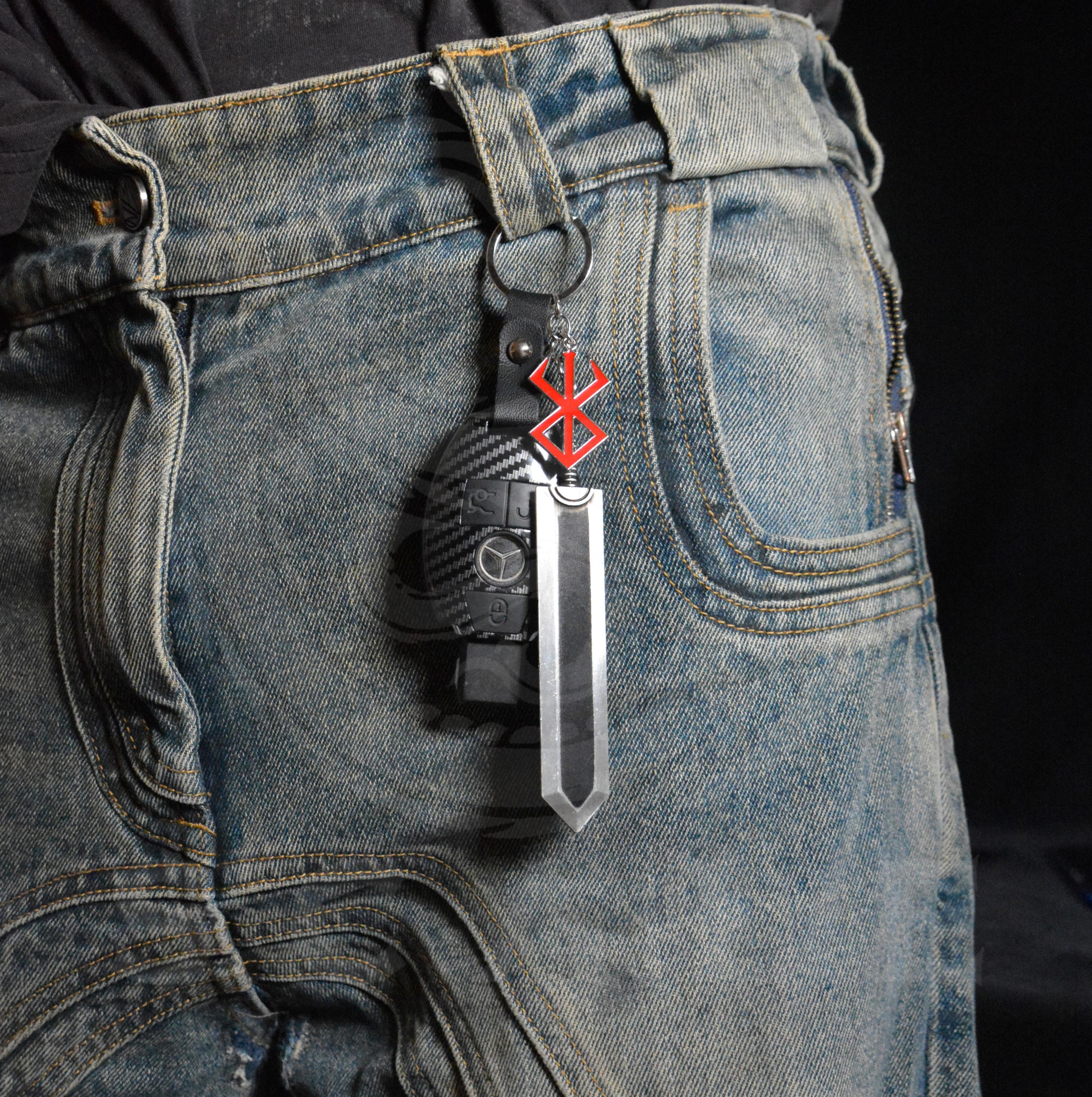 Berserk Dragon Slayer Keychain