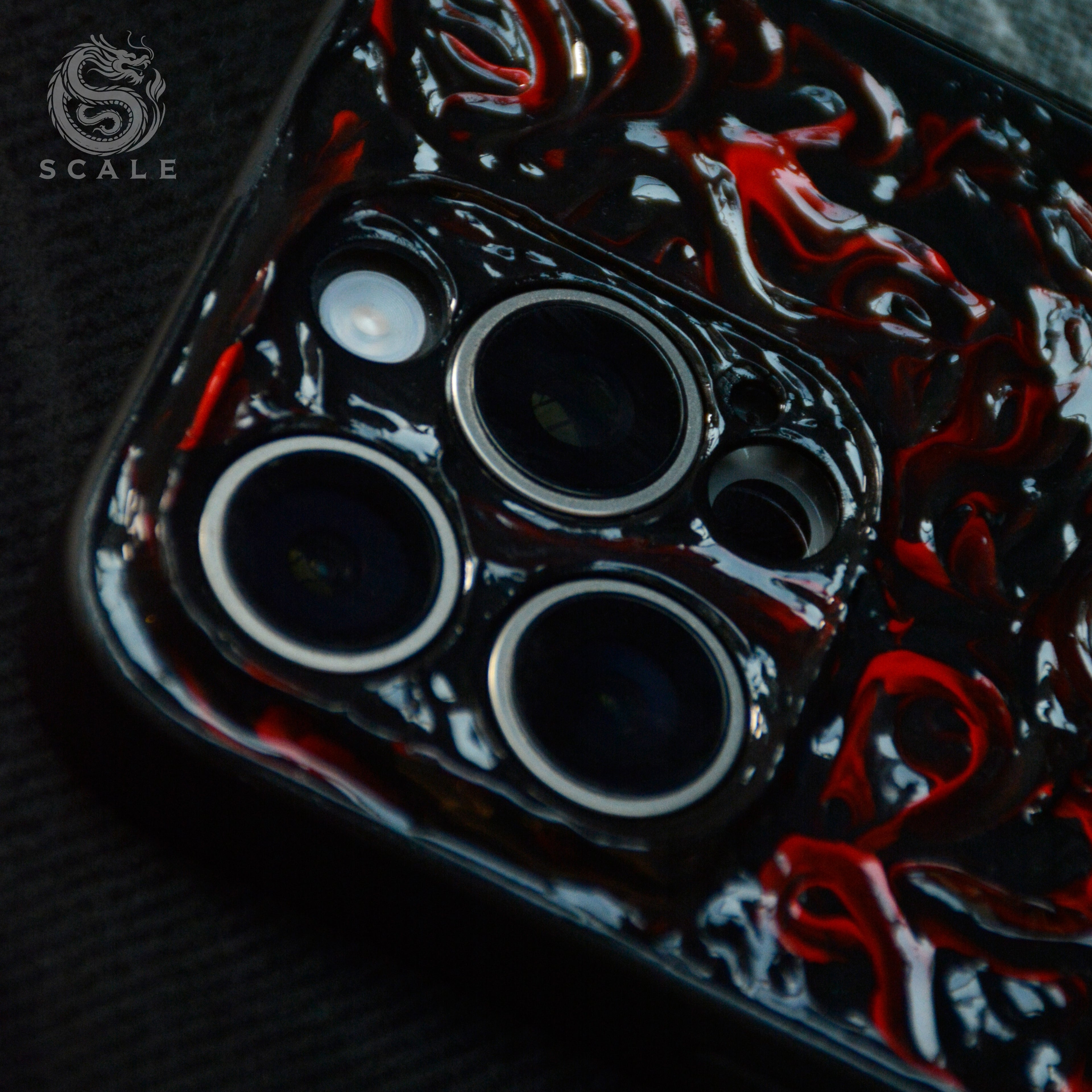 Cthulhu handmade  single eye phone case