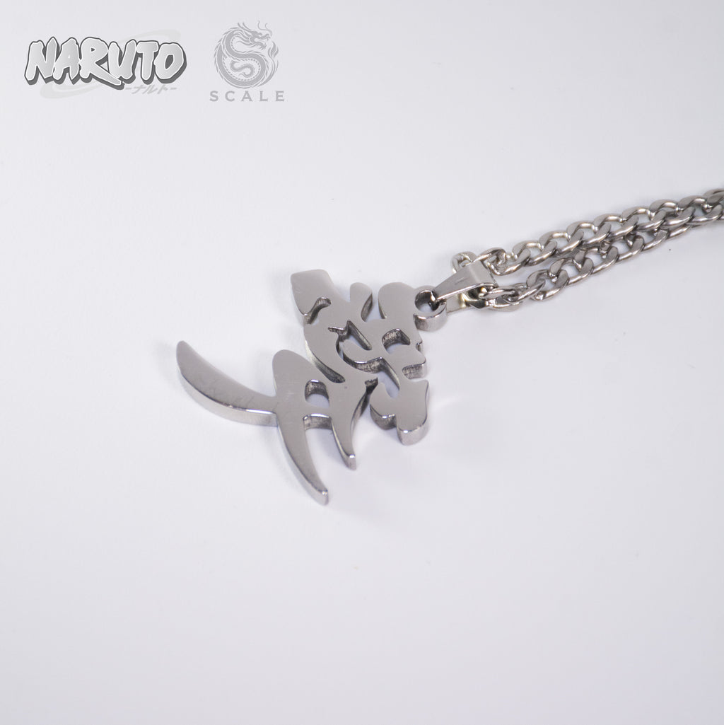 Naruto Gaara Necklace Kanji Love