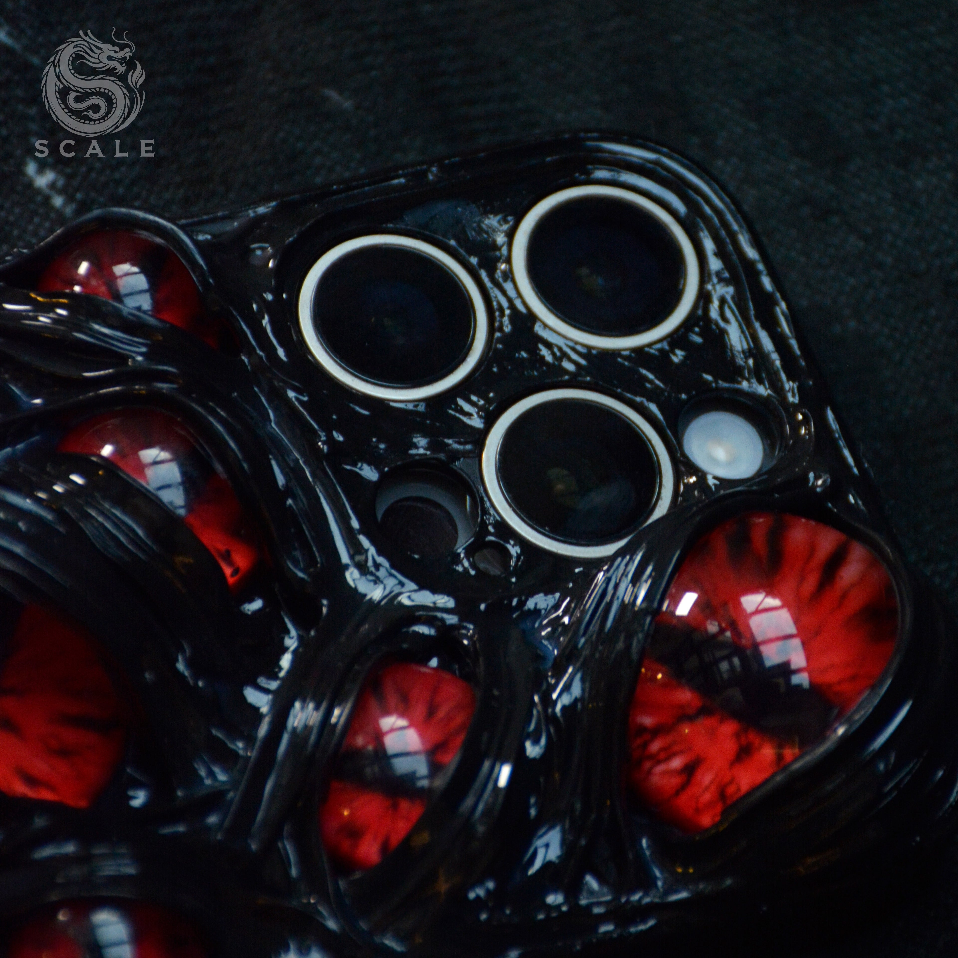 Cthulhu handmade  single eye phone case