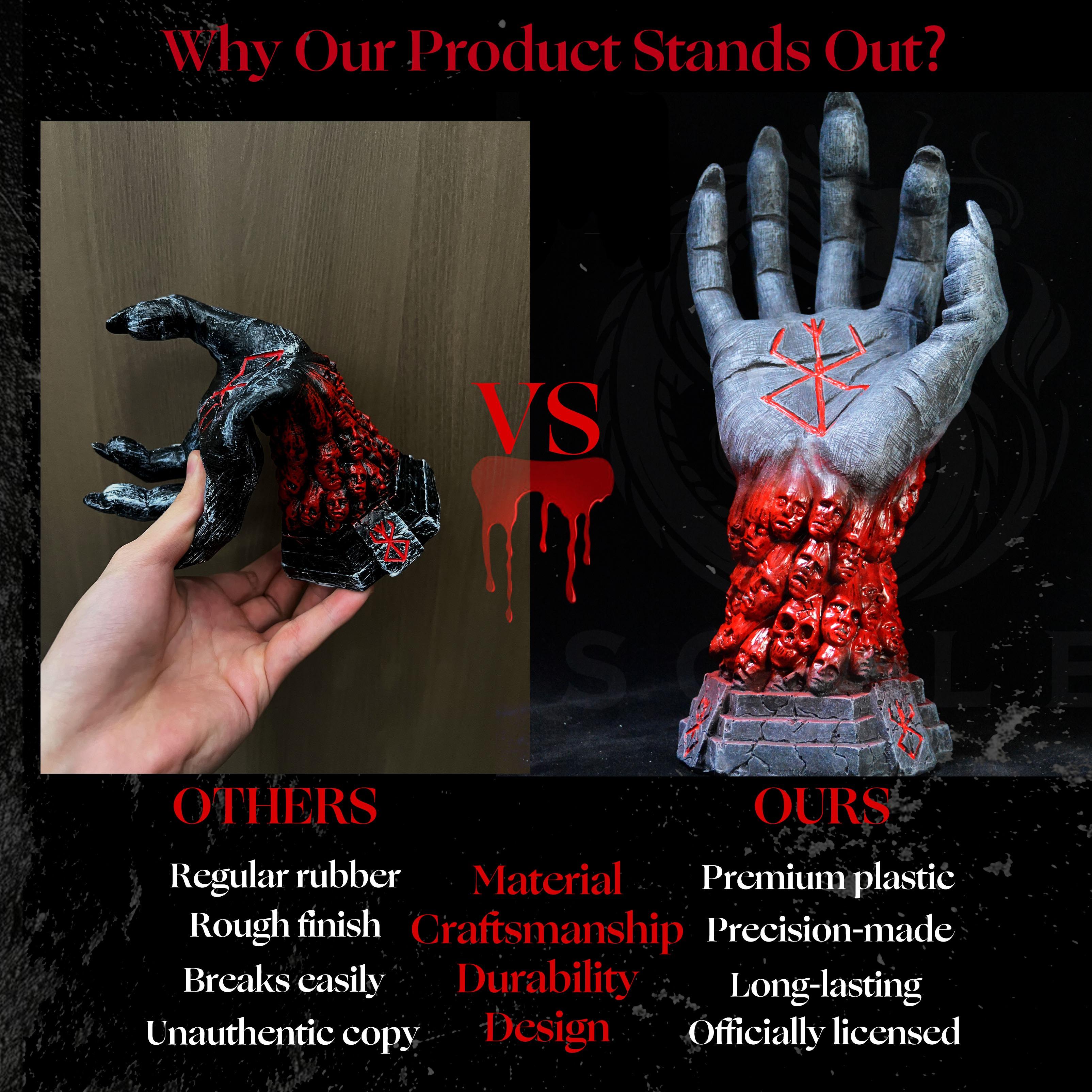 Berserk Anime Key Holder Statue